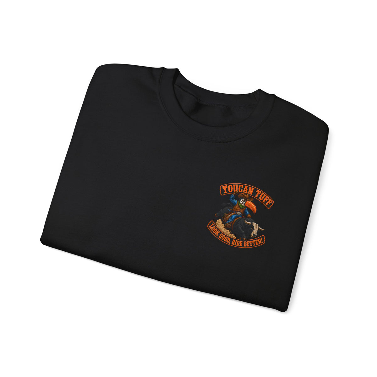 Cowboy Rodeo Crewneck Sweatshirt - American Western Rodeo Graphic