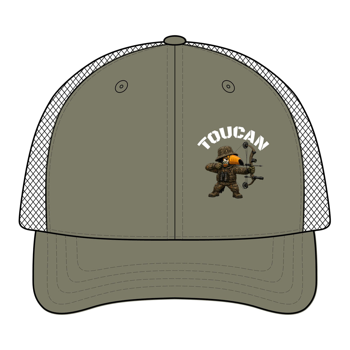 Digi Camo Snapback Trucker Cap