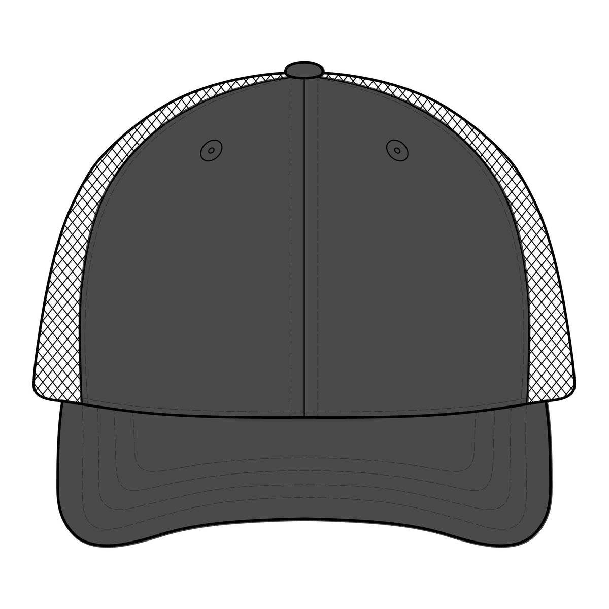 Digi Camo Snapback Trucker Cap