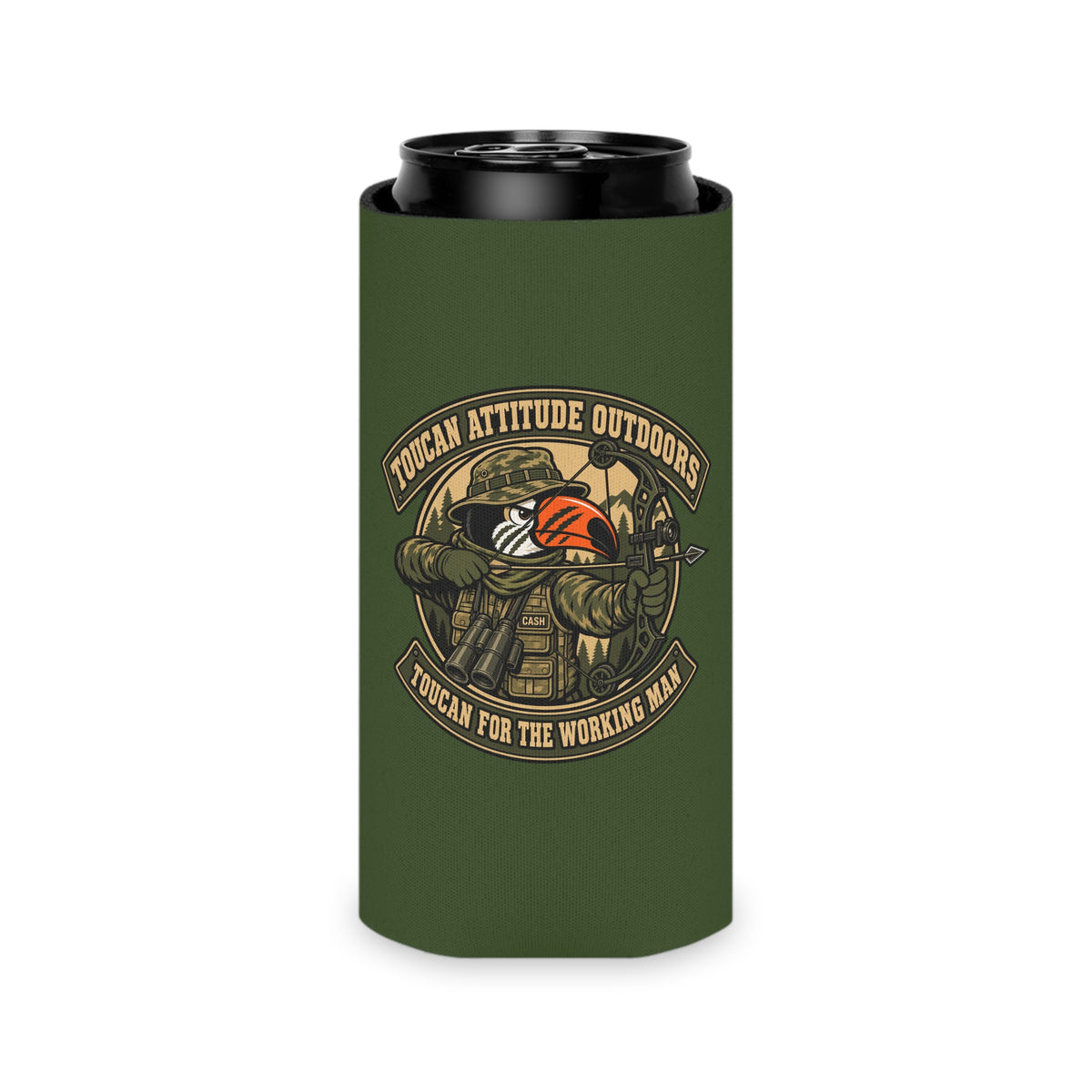 Toucan Attitude Outdoors - Archery Can Cooler – Toucan Look Good, Hunt Better!