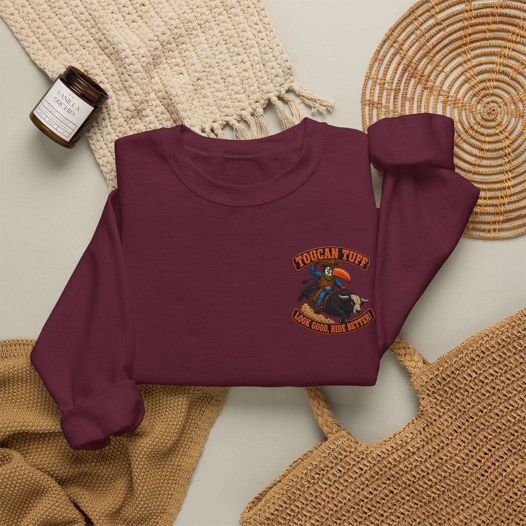Cowboy Rodeo Crewneck Sweatshirt - American Western Rodeo Graphic