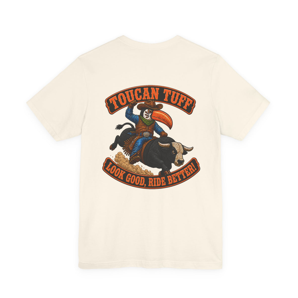 T-Shirt — 'American Ninja' Goat Rider Graphic Tee