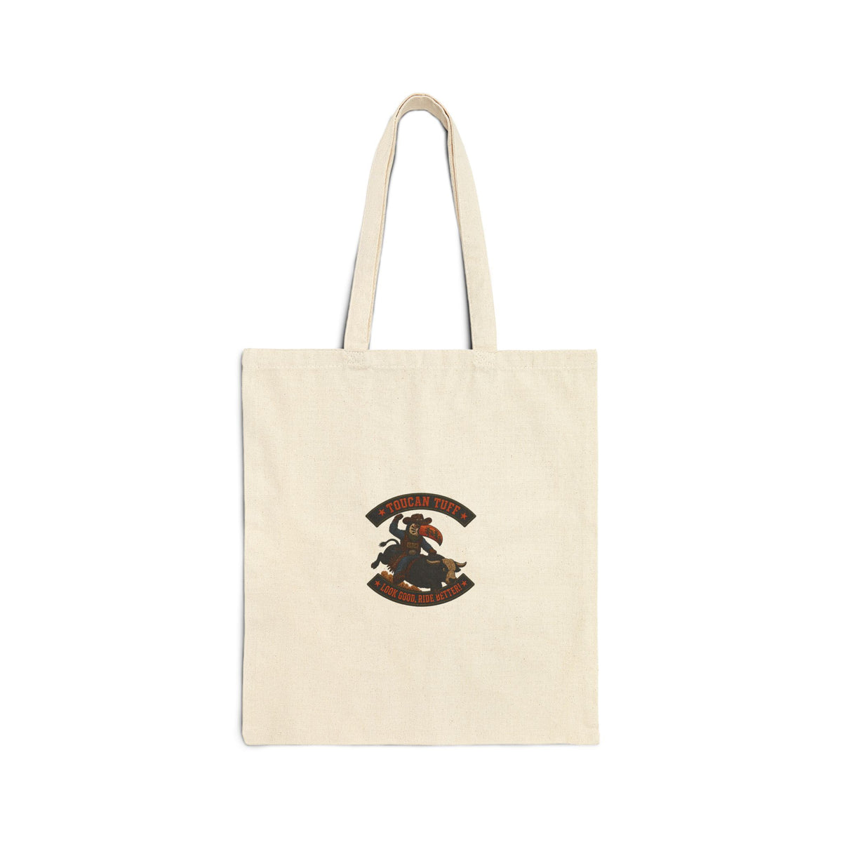 Tote Bag - Vintage Rodeo Cowboy Graphic Canvas Tote
