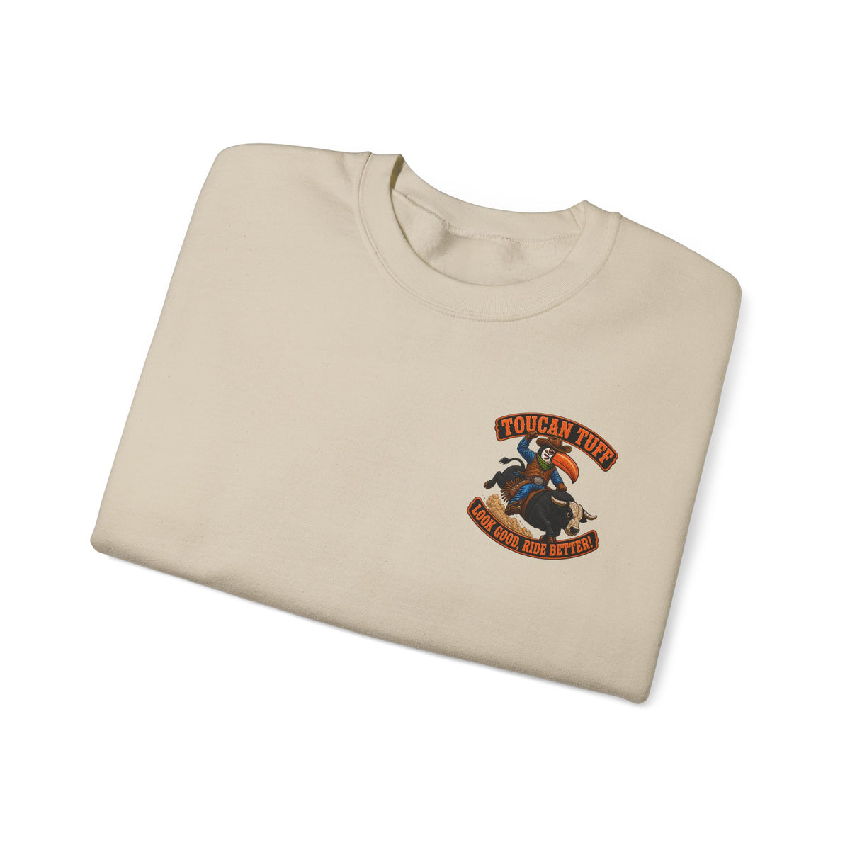 Cowboy Rodeo Crewneck Sweatshirt - American Western Rodeo Graphic