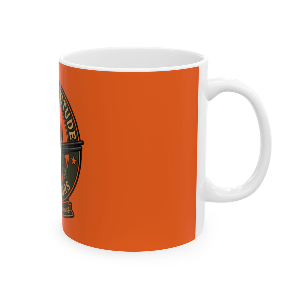 Toucan Attitude Outdoors Hunting Mug – Funny Toucan Hunter Ceramic Coffee Cup (11oz & 15oz)