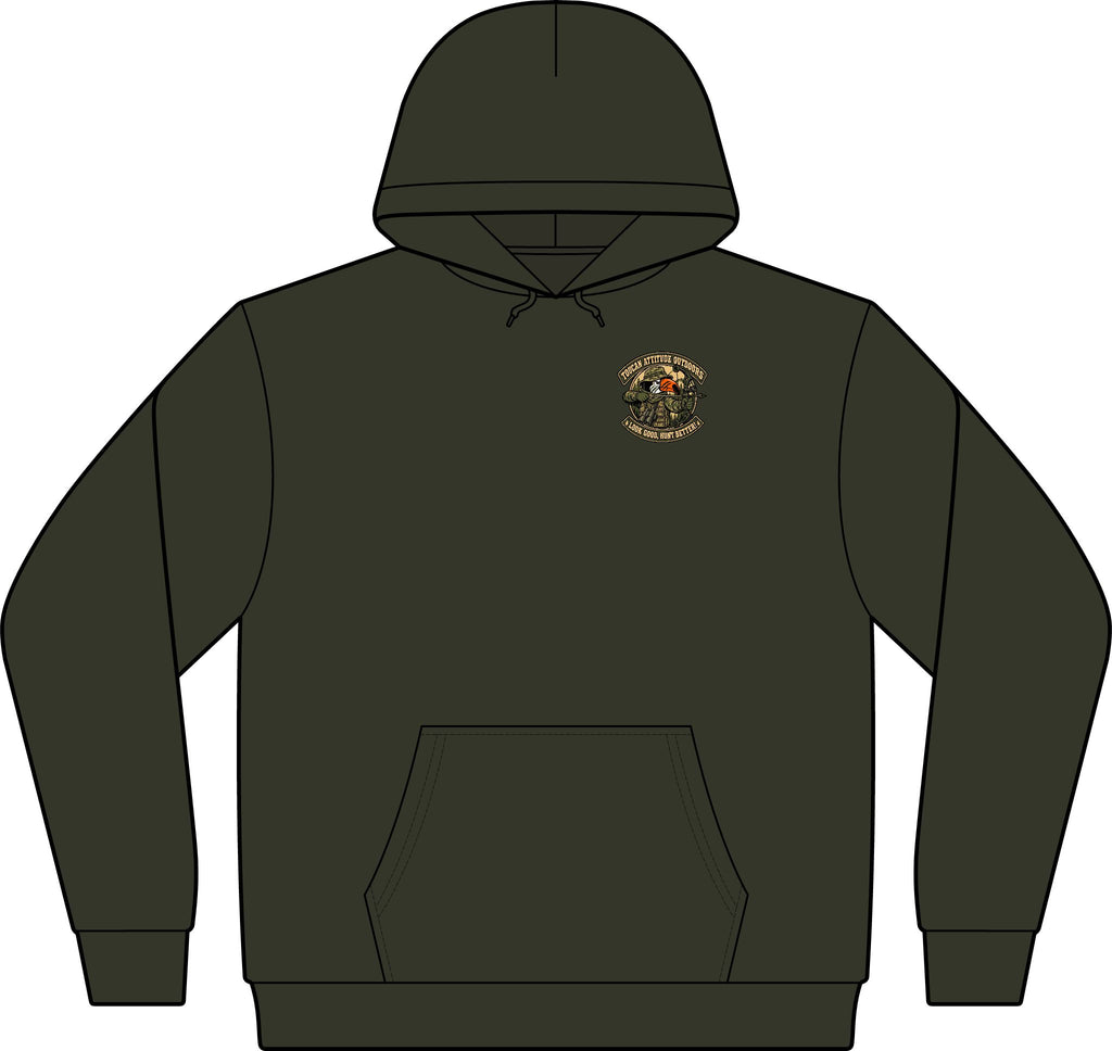 Core Fleece Camo Pullover Hooded Sweatshirt