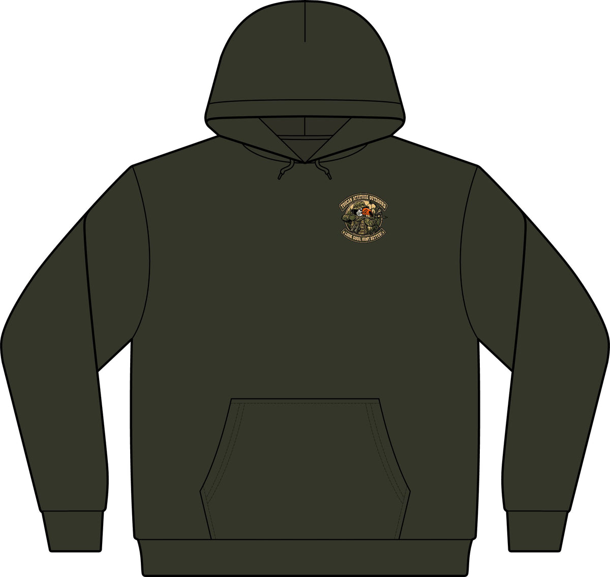 Core Fleece Camo Pullover Hooded Sweatshirt