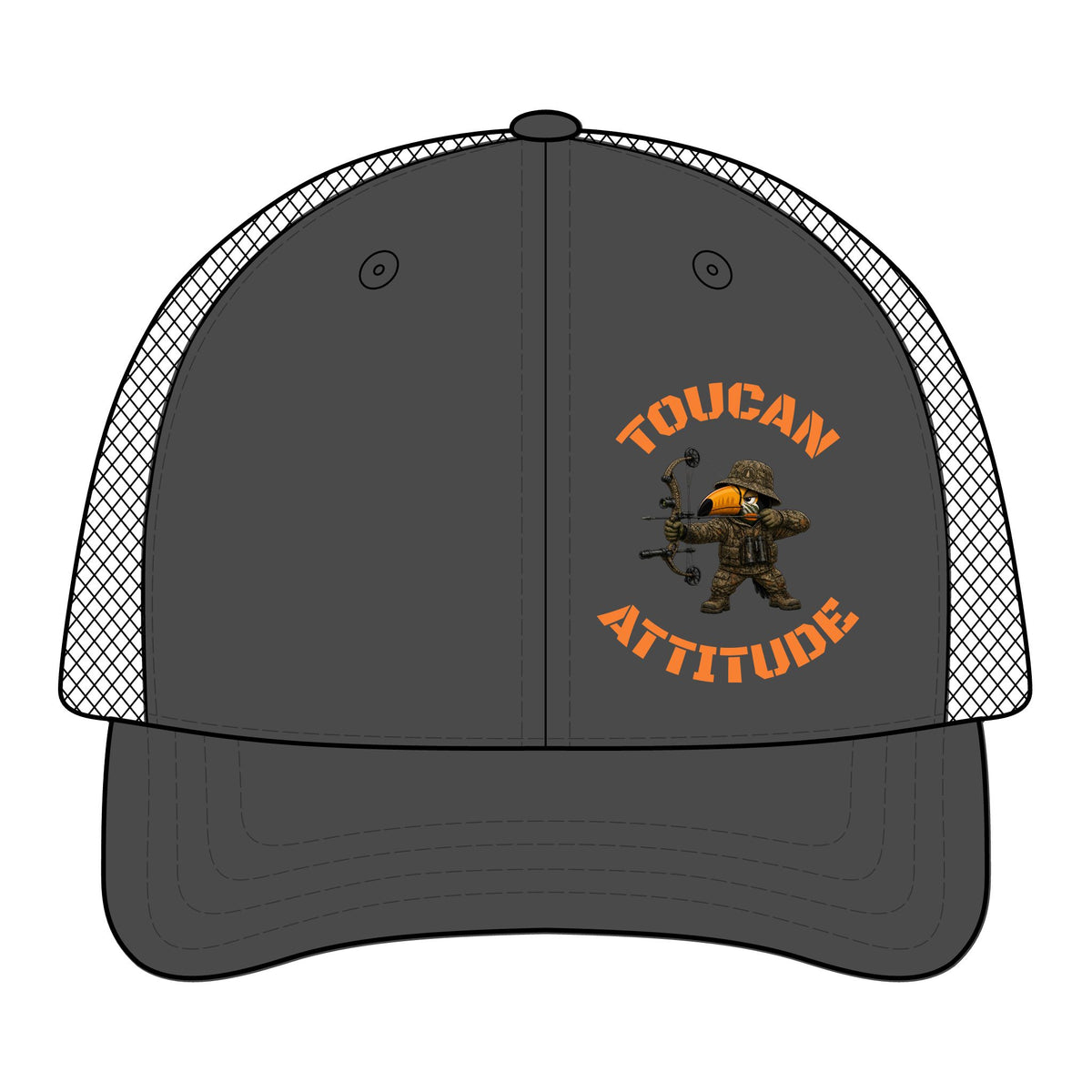 Digi Camo Snapback Trucker Cap
