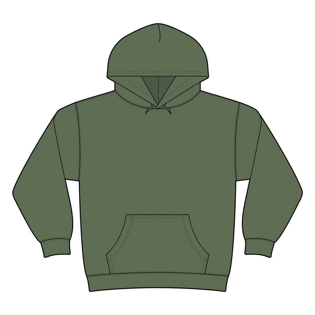 Attitude Soldier Graphic Hoodie