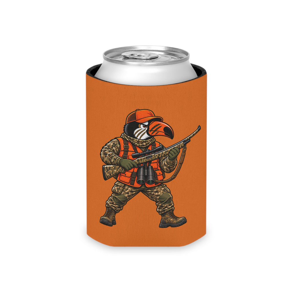 Hunting Toucan Can Cooler – "Toucan Attitude Outdoors" Drink Koozie