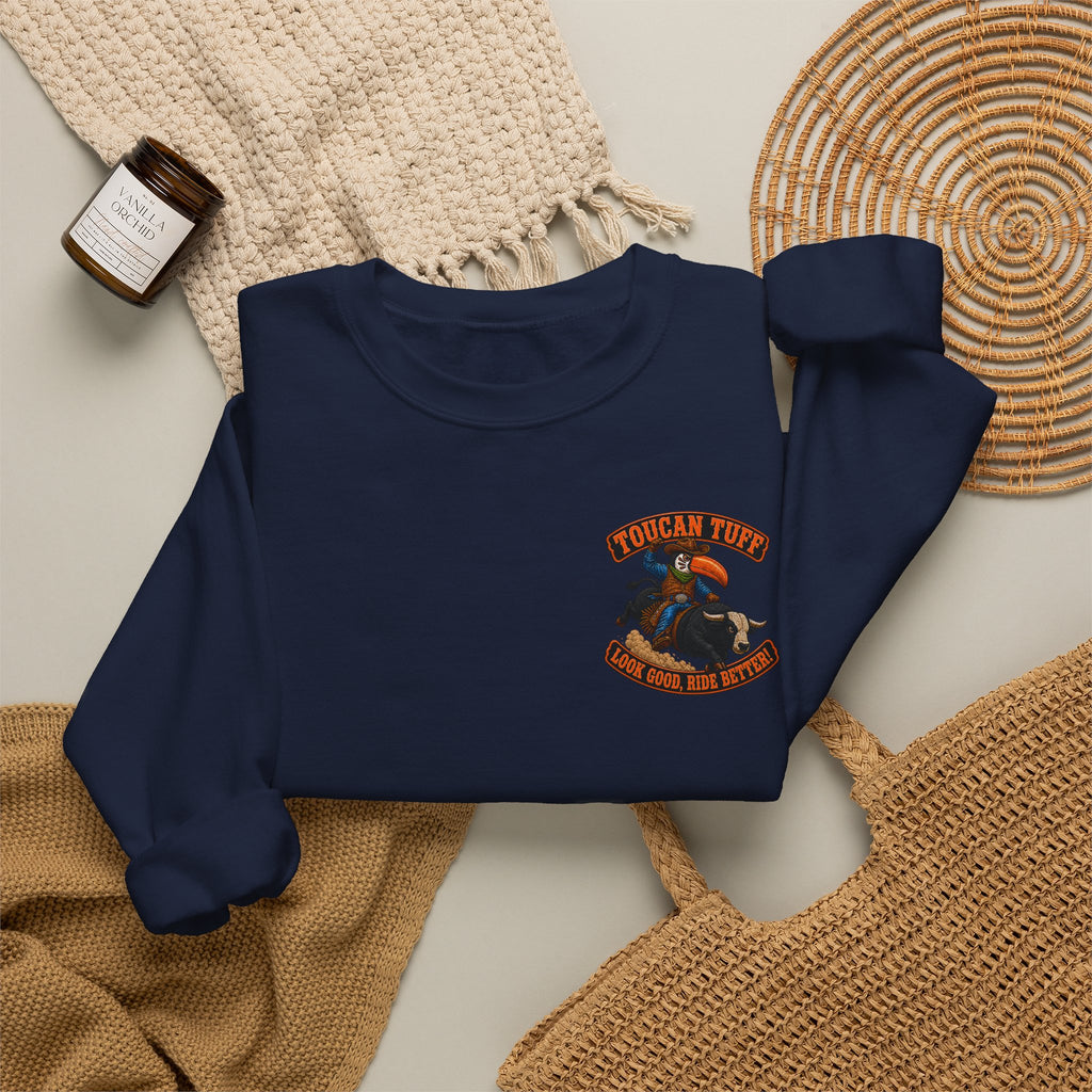 Cowboy Rodeo Crewneck Sweatshirt - American Western Rodeo Graphic