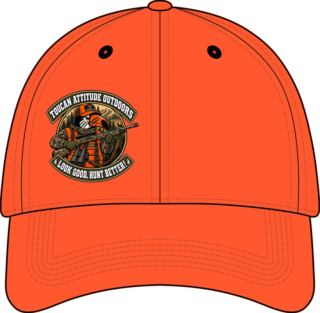 Enhanced Visibility Cap with Camo Brim