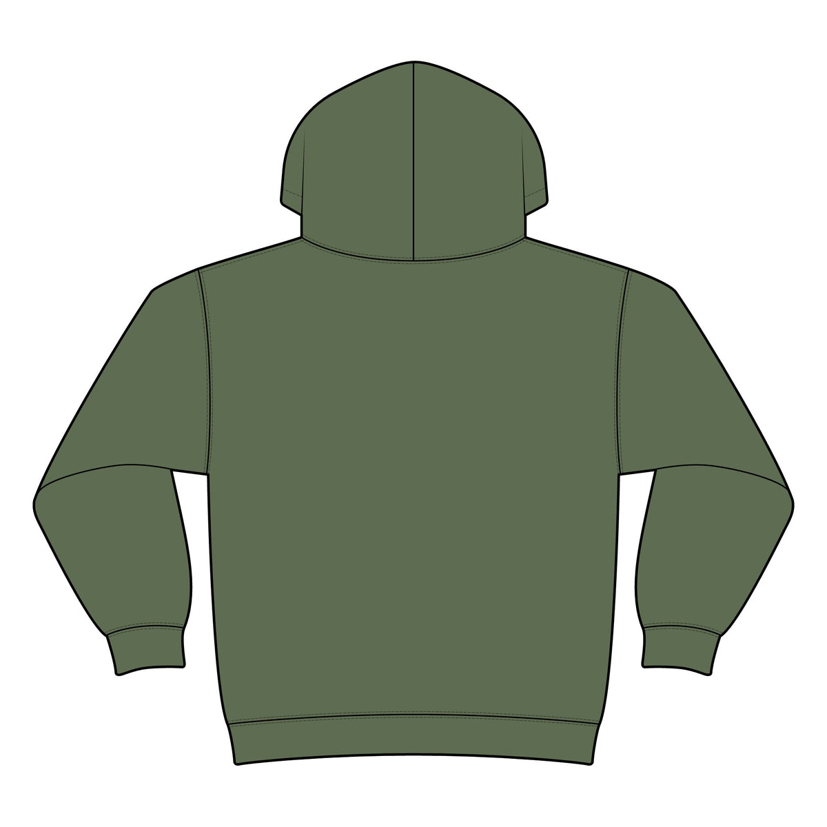 Attitude Soldier Graphic Hoodie