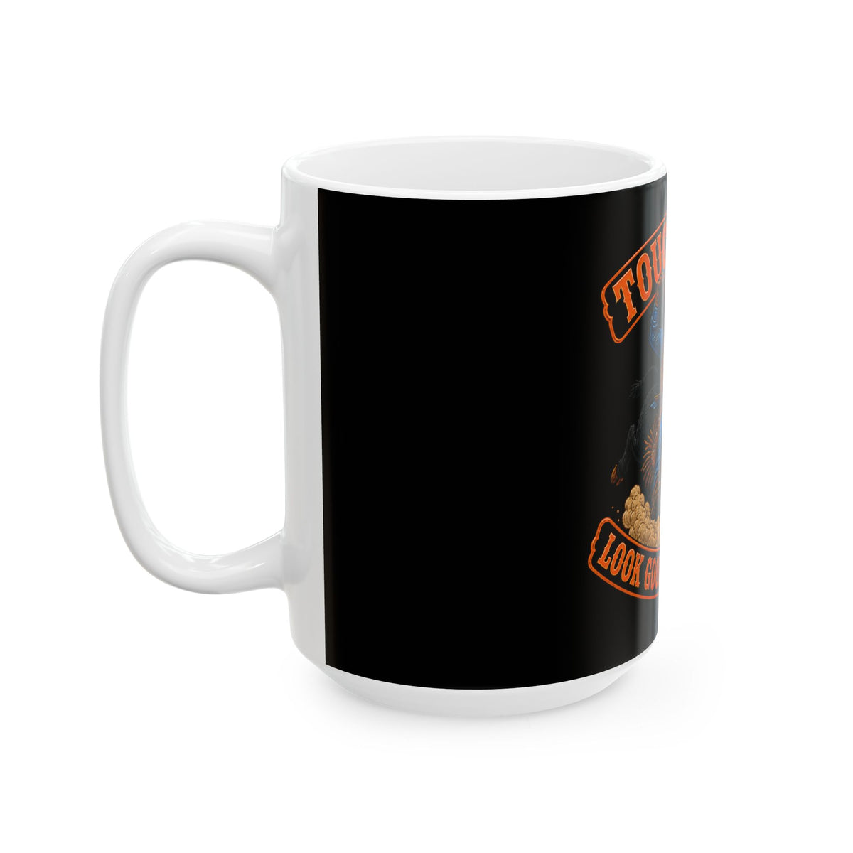 Toucán Tuff Cowboy Bull Rider Mug – “Look Good, Ride Better”