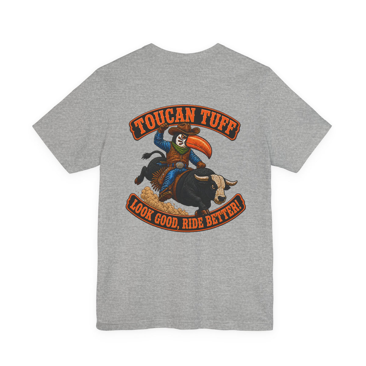 T-Shirt — 'American Ninja' Goat Rider Graphic Tee