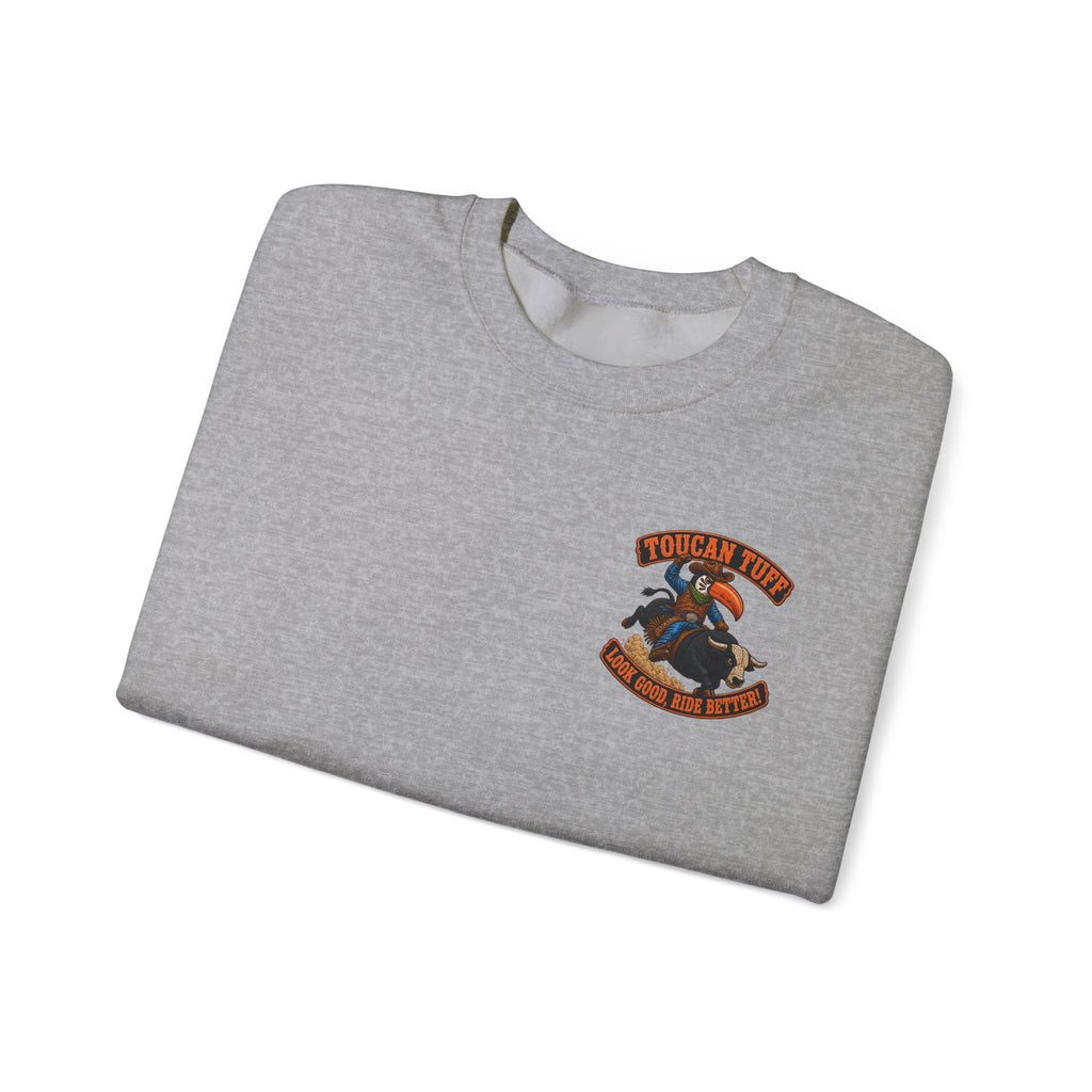 Cowboy Rodeo Crewneck Sweatshirt - American Western Rodeo Graphic