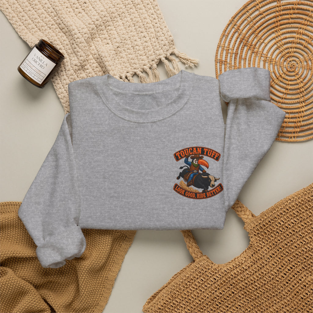 Cowboy Rodeo Crewneck Sweatshirt - American Western Rodeo Graphic
