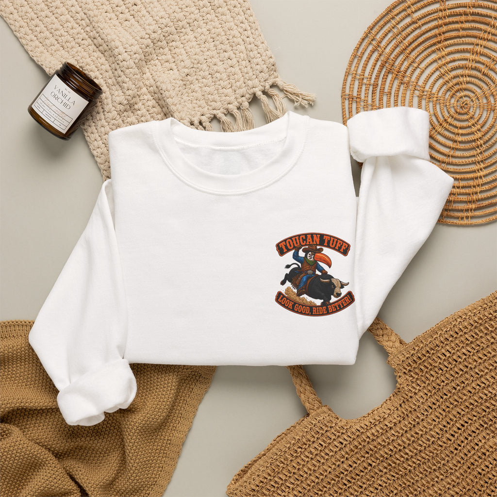 Cowboy Rodeo Crewneck Sweatshirt - American Western Rodeo Graphic